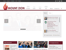 Tablet Screenshot of mzion.org